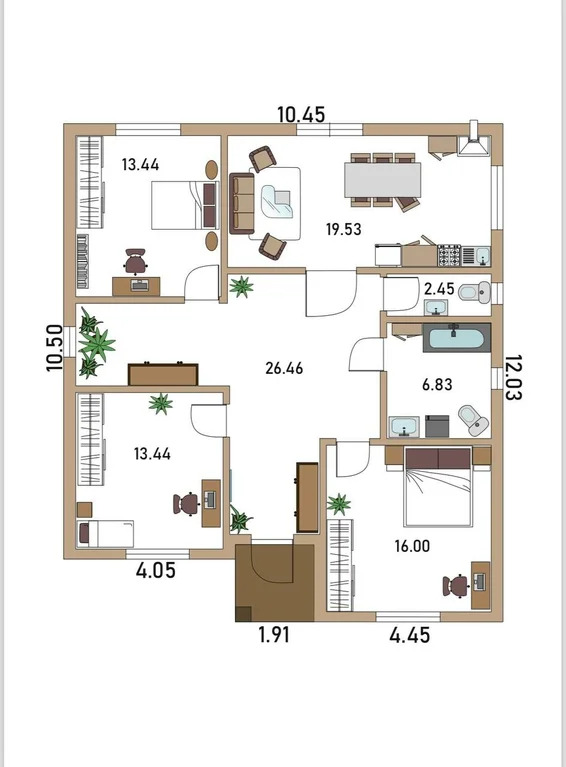 Продажа дома, Ильский, Северский район, улица Азовская - Фото 15