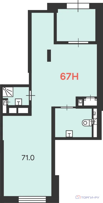 Продажа торгового помещения, Очаковское ш. - Фото 6