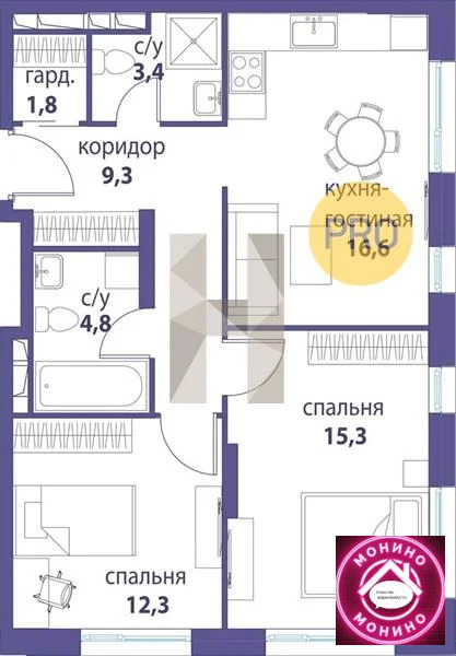 Продажа квартиры в новостройке, м. Площадь Ильича, ул. Золоторожский ... - Фото 0