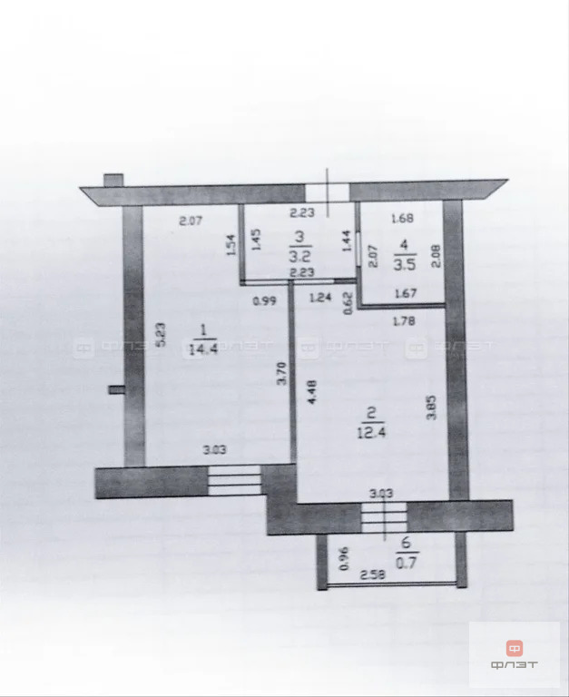 Продажа квартиры, Царево, Пестречинский район, ул. Габдуллы Тукая - Фото 10