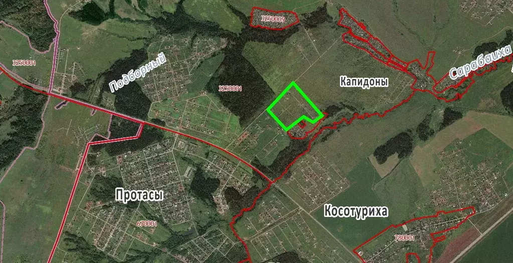 Карта пермский край протасы