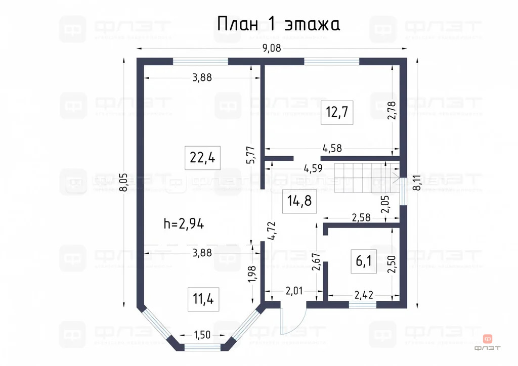 Продажа дома, Казань, ул. Мира (Салмачи) - Фото 23