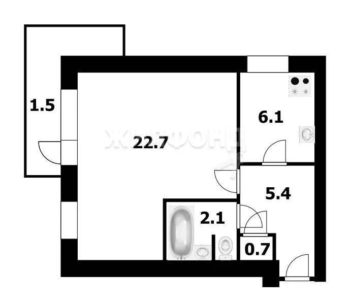 Продажа квартиры, Новосибирск, ул. Учительская - Фото 14