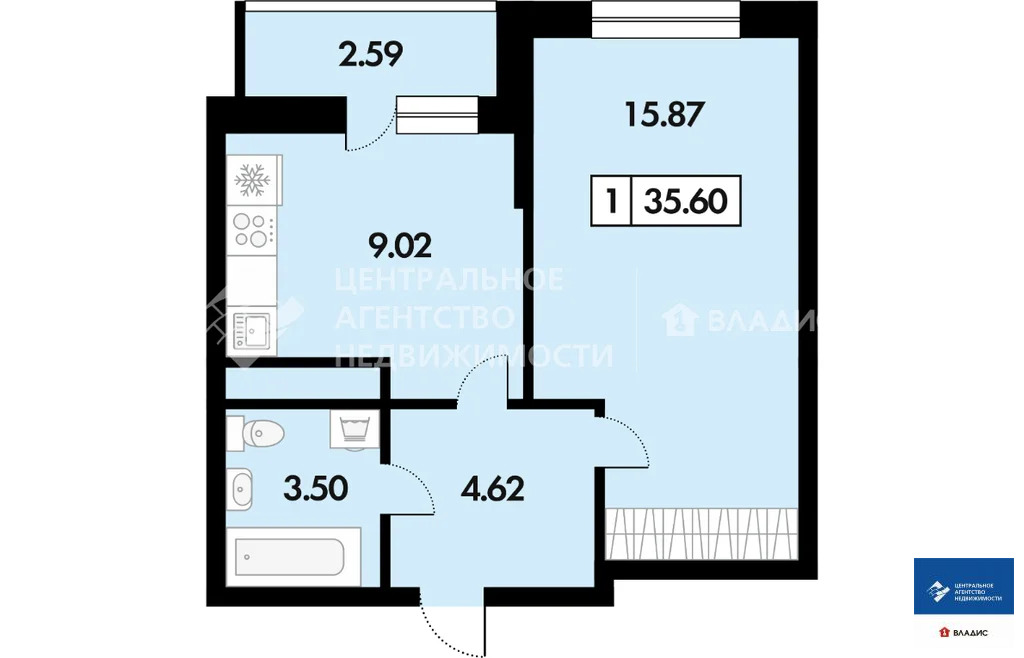 Продажа квартиры, Дядьково, Рязанский район, 2-й Бульварный проезд - Фото 12