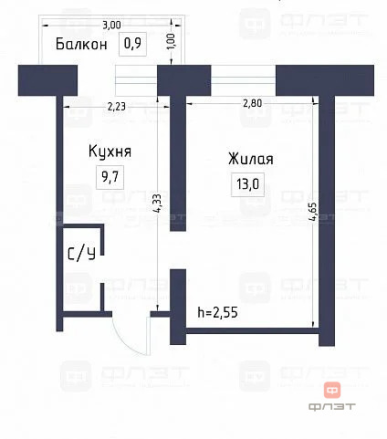Продажа квартиры, Казань, ул. Гудованцева - Фото 11