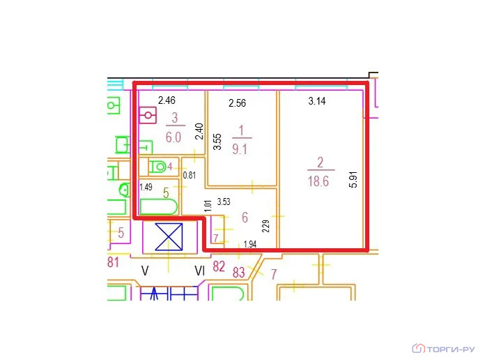 Продажа квартиры, Нагатинская наб. - Фото 4