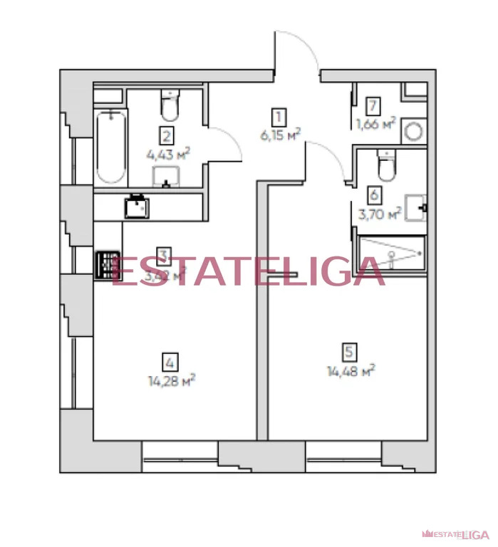 Продажа квартиры в новостройке, Автомобильный проезд - Фото 0