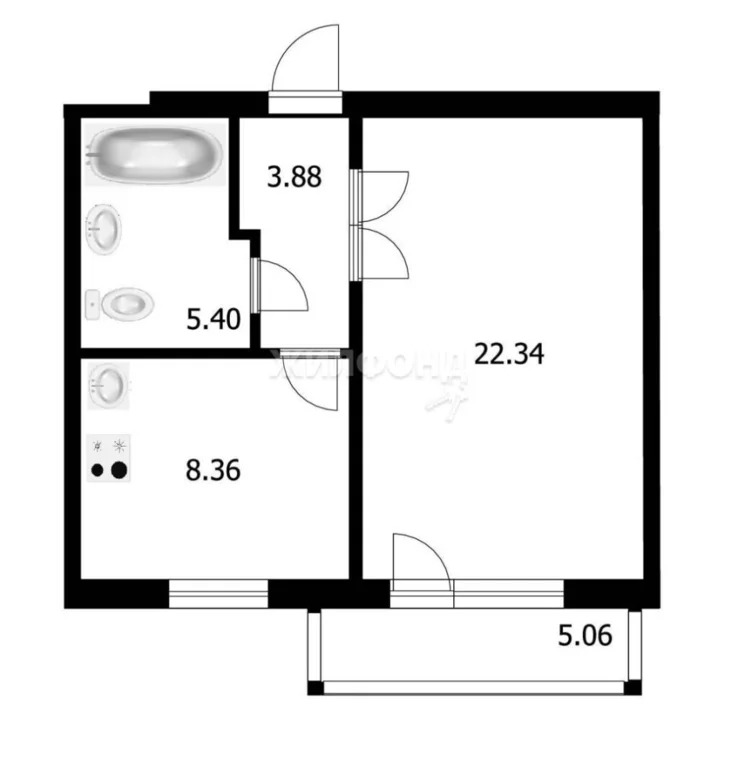 Продажа квартиры, Краснообск, Новосибирский район, 7-й микрорайон - Фото 17