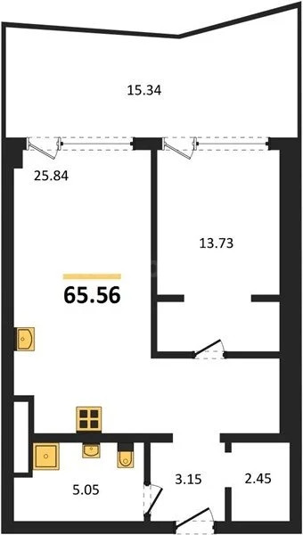 Продажа квартиры в новостройке, Севастополь, ул. Парковая - Фото 1