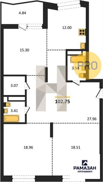 Продажа квартиры в новостройке, Казань, ул. Гвардейская - Фото 1