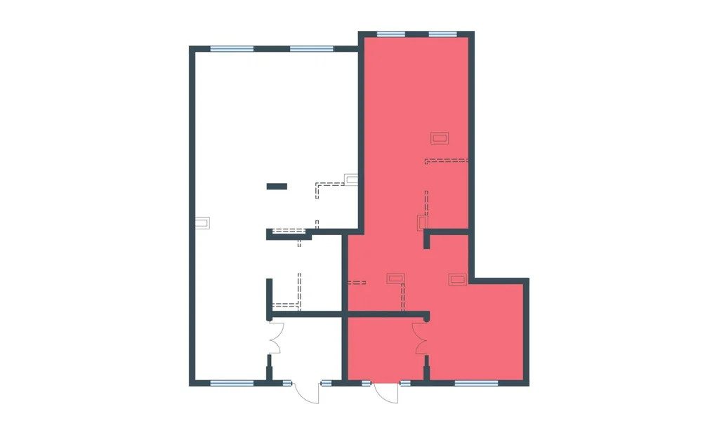 Аренда ПСН площадью 65.8 м2 - Фото 15