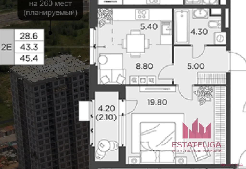 продажа квартиры в новостройке, мытищи, мытищинский район - Фото 1