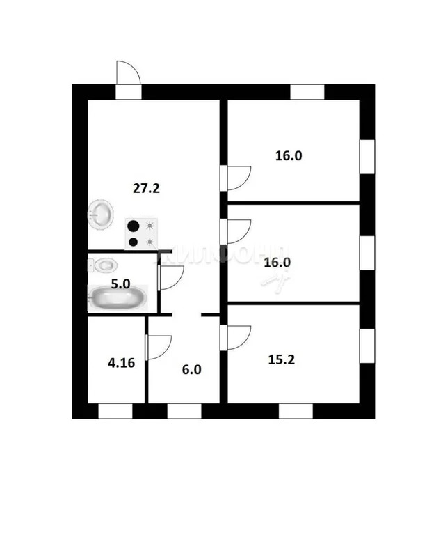 Продажа дома, Марусино, Новосибирский район, Ежевичная - Фото 11