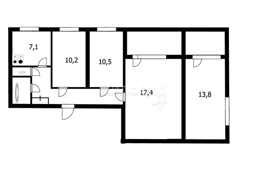 Продажа квартиры, Новосибирск, ул. Танкистов - Фото 15