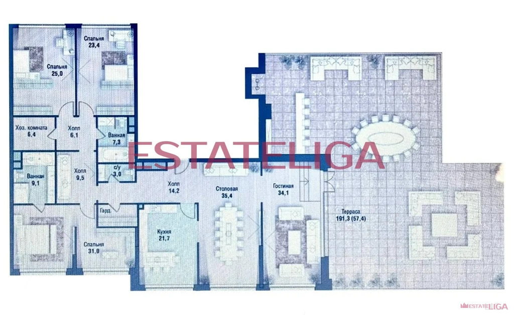 Продажа пентхауса, улица Сергея Бондарчука - Фото 1