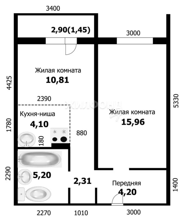 Продажа квартиры, Новосибирск, ул. Твардовского - Фото 7