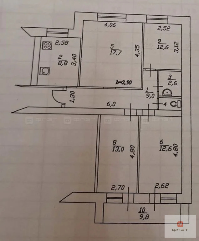 Продажа квартиры, Казань, ул. Ильича - Фото 9