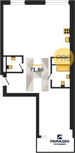 Продажа квартиры в новостройке, Казань, м. Суконная слобода, ул. ... - Фото 1