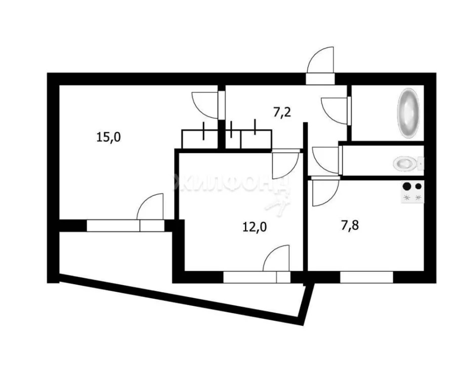 Продажа квартиры, Новосибирск, ул. Земнухова - Фото 0