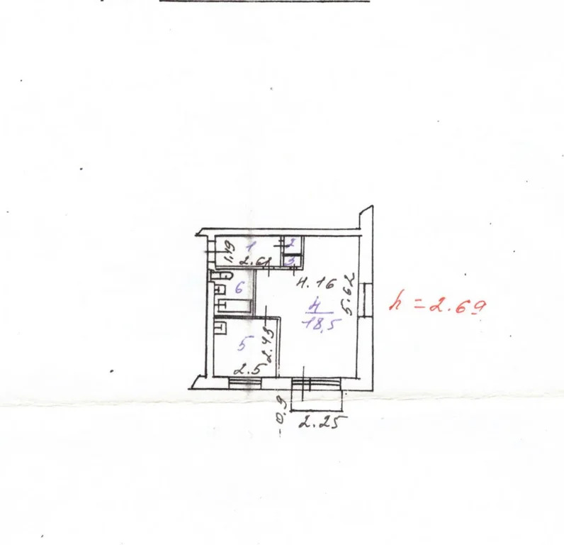 Продам 1-к квартиру, Новокузнецк г, Транспортная улица 9 - Фото 18