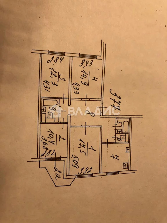 Москва, Братиславская улица, д.31к1, комната на продажу - Фото 14