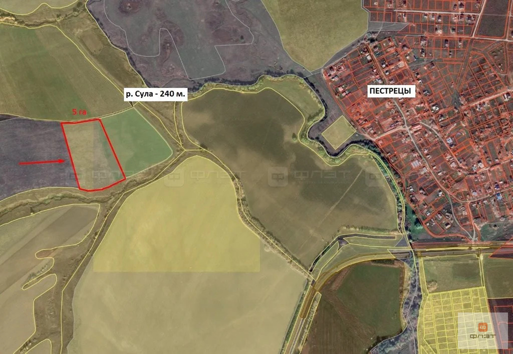 Продажа участка, Кулаево, Пестречинский район, ул. Молодежная - Фото 1