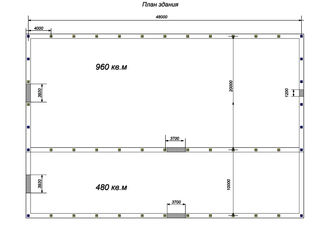Аренда тёплого склада 960 + 480 м2 - Фото 3