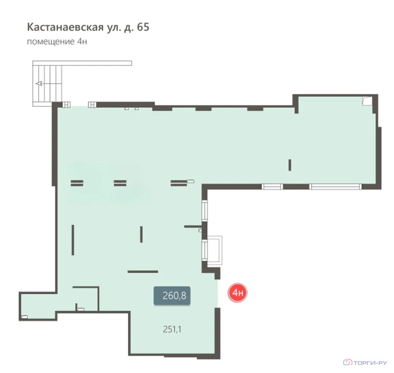 Продажа торгового помещения, ул. Кастанаевская - Фото 5