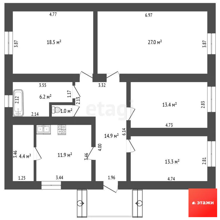Продажа дома, Охотниково, Сакский район, ул. Октябрьская - Фото 32