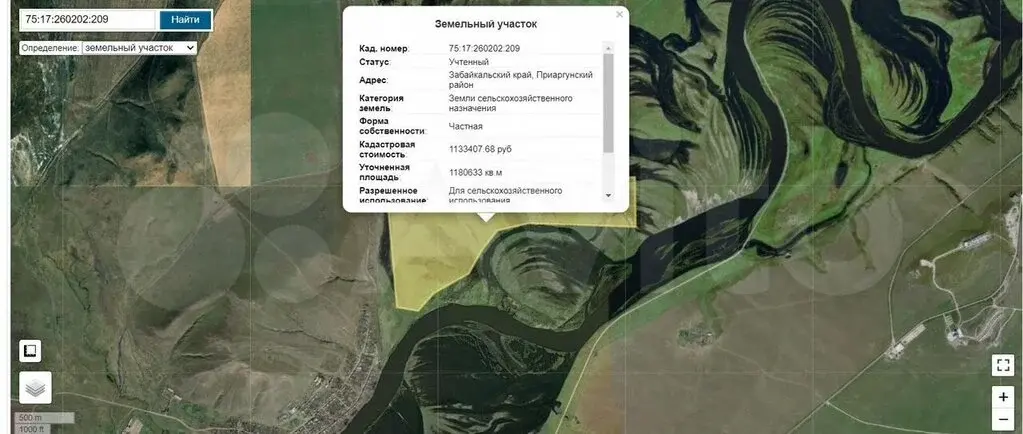 Участок 118,06 га (СНТ, ДНП) - Фото 1