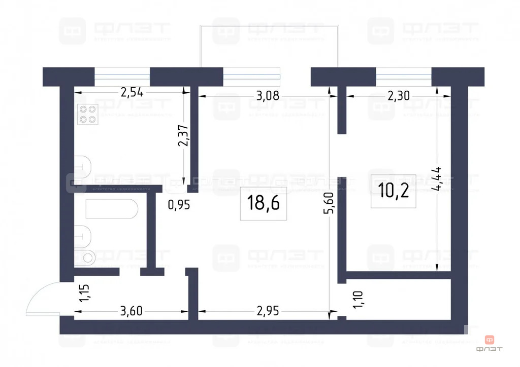 Продажа квартиры, Казань, ул. Гагарина - Фото 14