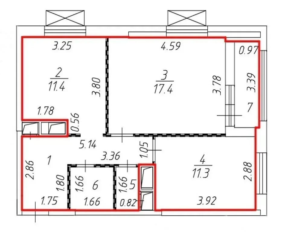 Семейный апартамент у леса - Фото 8