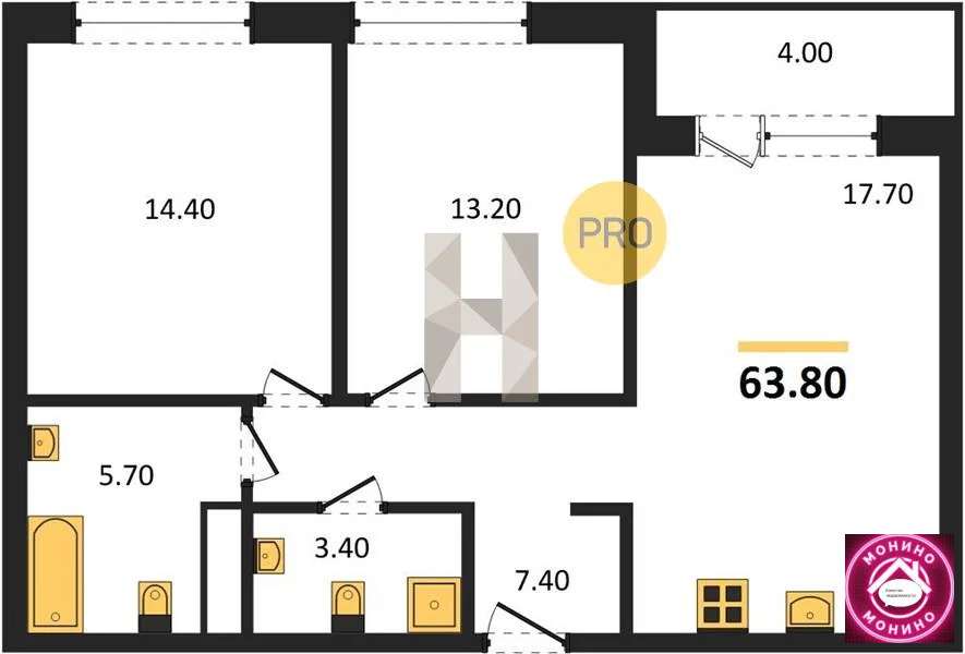 Продажа квартиры в новостройке, м. Терехово, ул. Нижние Мневники - Фото 2