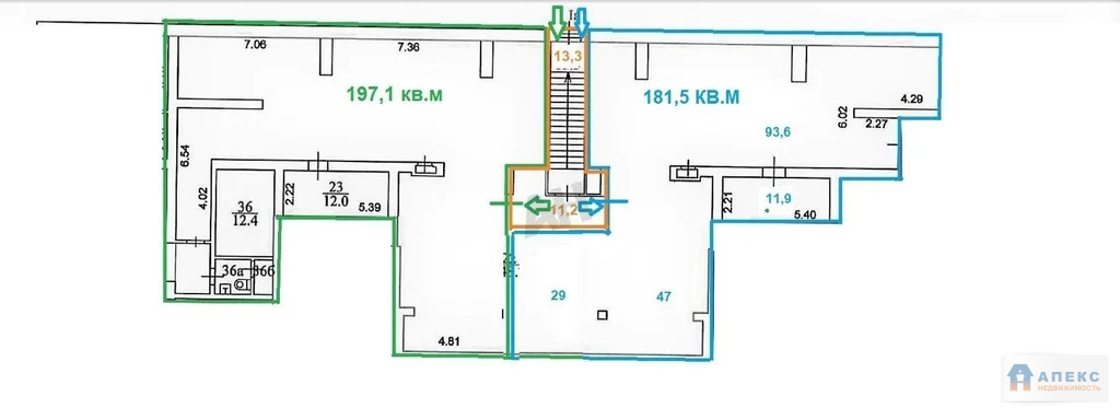 Аренда помещения (ПСН) пл. 182 м2 под бытовые услуги, ломбард, ... - Фото 1