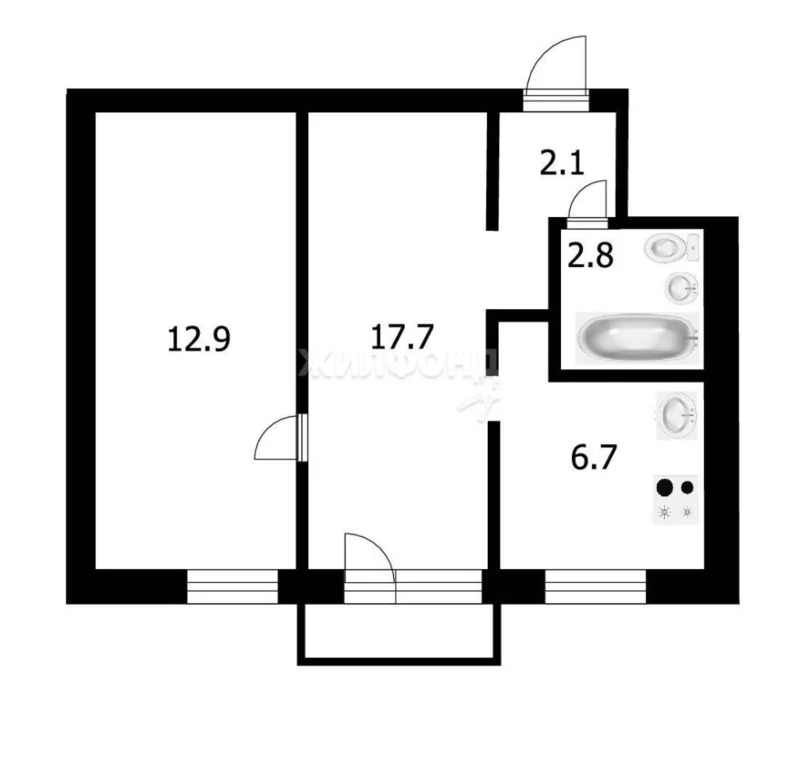 Продажа квартиры, Новосибирск, ул. Дуси Ковальчук - Фото 6