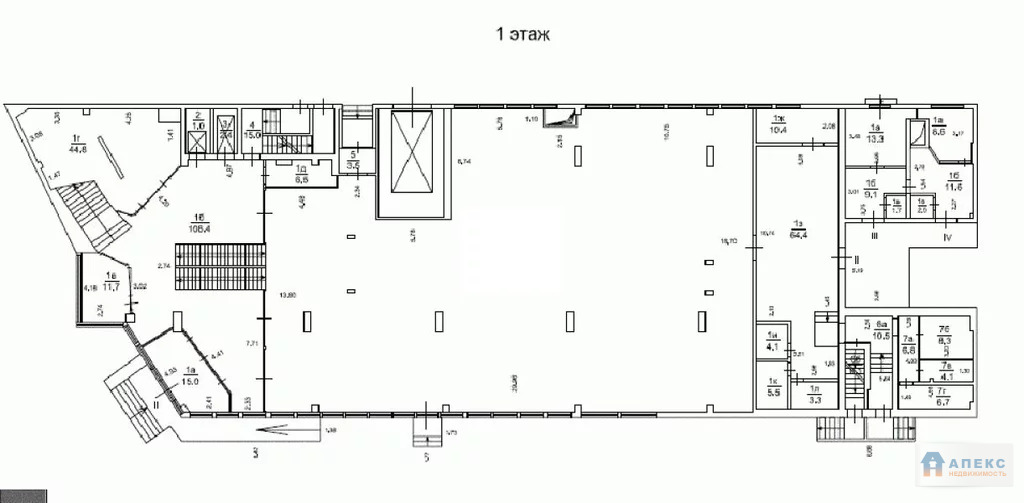 Продажа помещения (псн) пл. 3795 м2 под магазин, м. Марьино в . - Фото 5