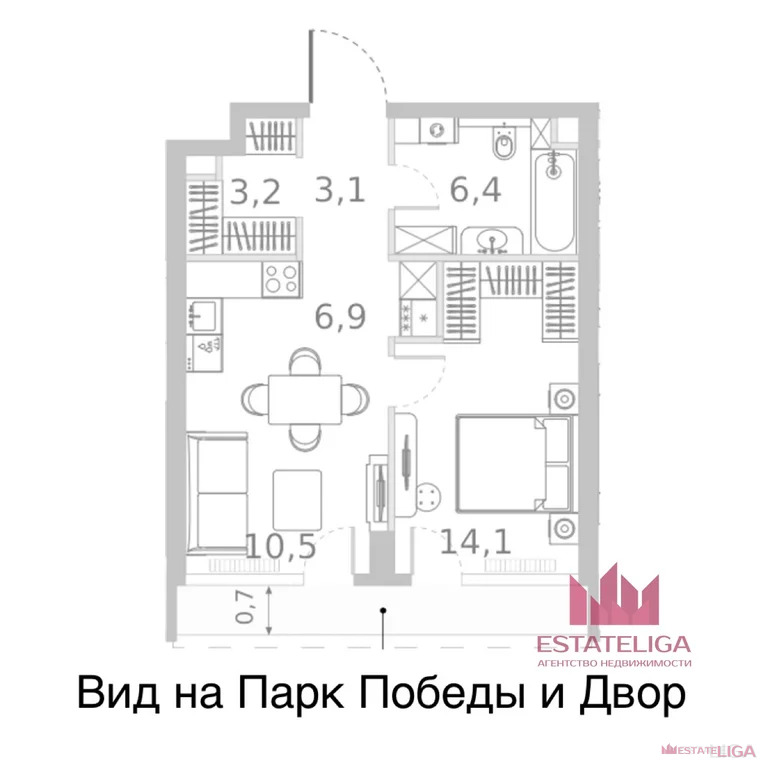 Продажа квартиры в новостройке, Кутузовский проезд - Фото 2