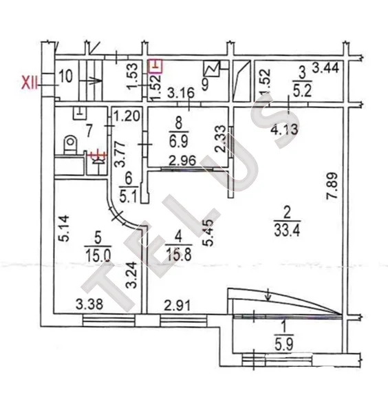 м.Минская, ул.Улофа Пальме, 101.3 м2, Офисное помещение (ном. объекта: ... - Фото 15