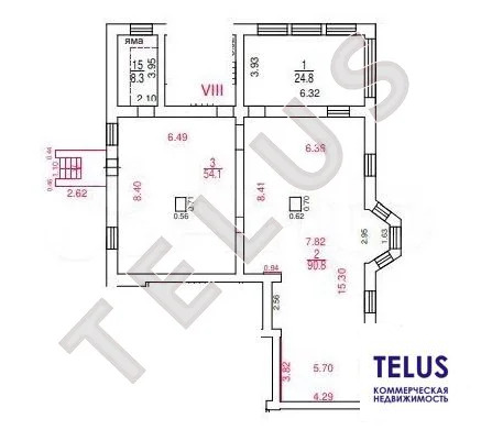 МЦД Сетунь, ул. Толбухина, 345 м2, Помещение (ном. объекта: 8243) - Фото 9