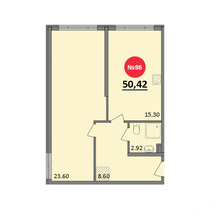Продажа квартиры в новостройке, Черноморское, Черноморский район, ул. ... - Фото 2