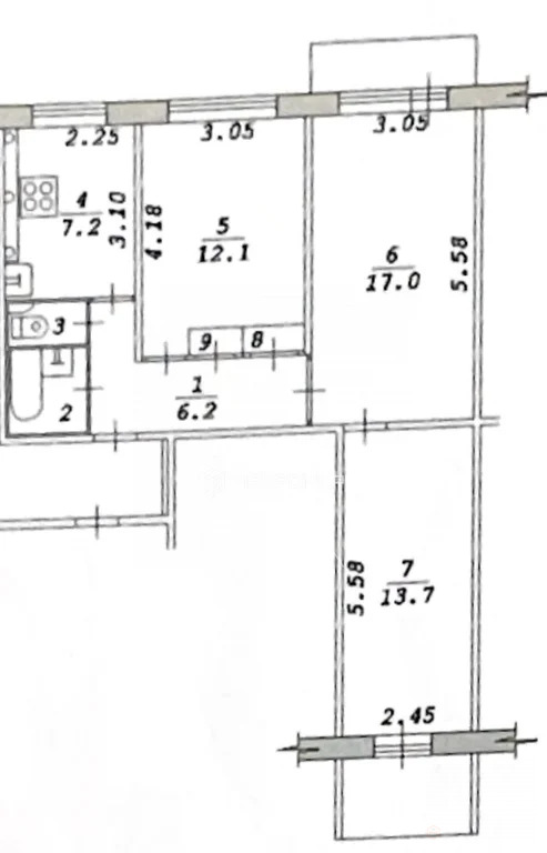 Продажа квартиры, Новосибирск, м. Площадь Маркса, ул. Зорге - Фото 28