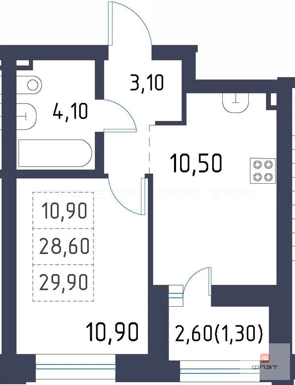 Продажа квартиры в новостройке, Казань, ул. Техническая - Фото 4