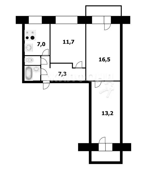 Продажа квартиры, Новосибирск, ул. Московская - Фото 19