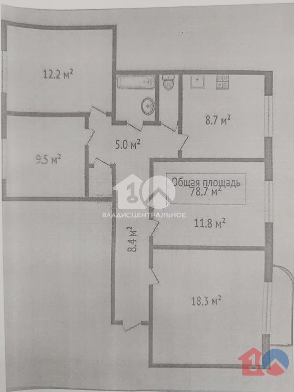 городской округ Новосибирск, Новосибирск, улица Красина, д.58, ... - Фото 13