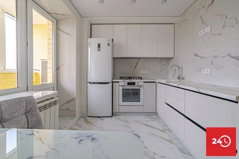 В продаже 1-комн. квартира площадью 35,2 кв.м. с евроремонтом и мебель - Фото 3