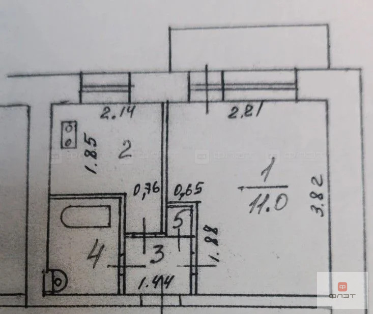 Продажа квартиры, Казань, ул. Айдарова - Фото 14