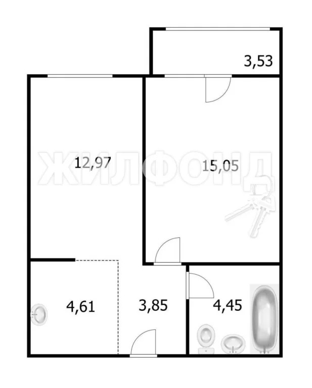 Продажа квартиры, Новосибирск, Заречная - Фото 9