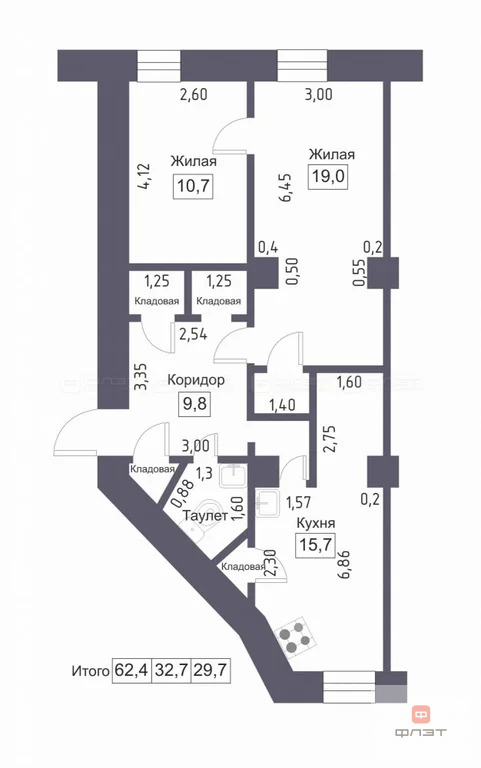 Продажа квартиры, Казань, ул. Индустриальная - Фото 16