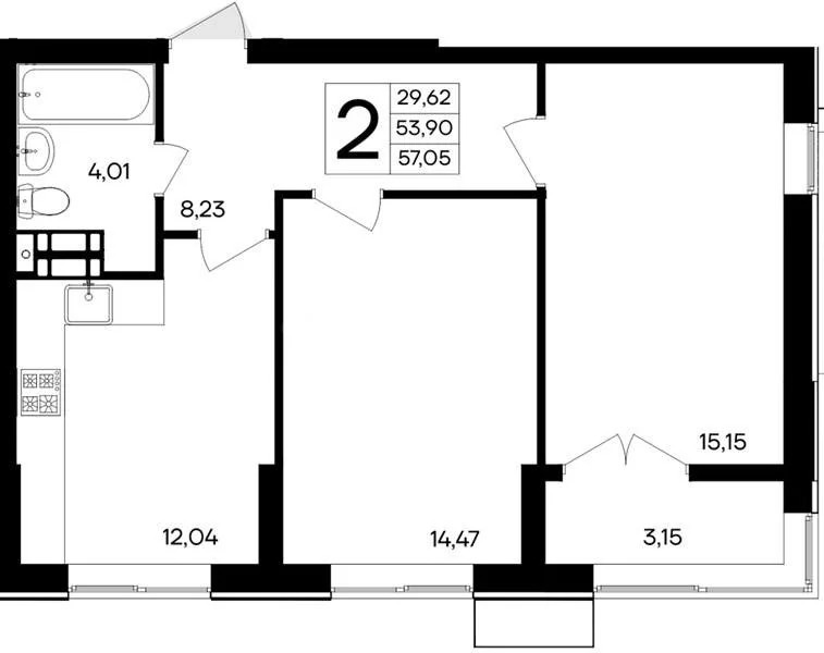 Продажа квартиры в новостройке, Севастополь, ул. Мате Залки - Фото 1