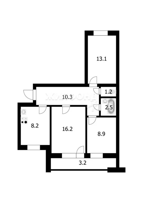 Продажа квартиры, Новосибирск, ул. Бориса Богаткова - Фото 8